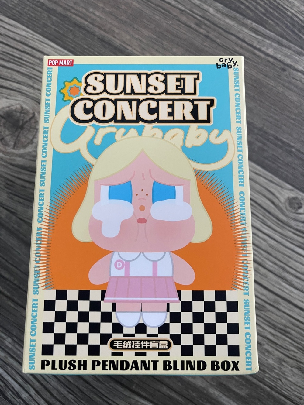 Pop Mart "Sunset Concert" Crybaby Plush Pendant